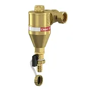 Сепаратор шлама Flamco Clean T 3/4 ВР(г) латунь (28051) Сепаратор шлама Flamco Clean T 3/4 ВР(г) латунь (28051)