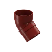 Docke STANDARD Колено 80 мм * 45° (Красный 3005) Docke STANDARD Колено 80 мм * 45° (Красный 3005)
