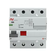 УЗО EKF Averes DV 40А 3P+N тип AC 30 мА 10 кА (rccb-4-40-30-ac-av) УЗО EKF Averes DV 40А 3P+N тип AC 30 мА 10 кА (rccb-4-40-30-ac-av)
