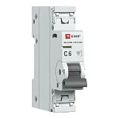 Автоматический выключатель модульный EKF PROxima ВА 47-63N 1P 6А тип C 6 кА 230 В (M636106C) Автоматический выключатель модульный EKF PROxima ВА 47-63N 1P 6А тип C 6 кА 230 В (M636106C)