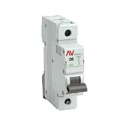 Автоматический выключатель модульный EKF Averes AV-10 1P 6А тип D 10 кА 230 В (mcb10-1-06D-av) Автоматический выключатель модульный EKF Averes AV-10 1P 6А тип D 10 кА 230 В (mcb10-1-06D-av)