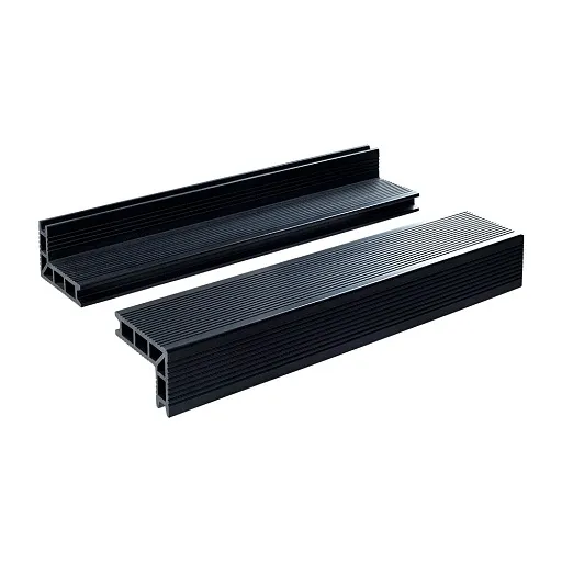 Уголок Grinderdeco 25х105х3000 мм ДПК асфальт Уголок Grinderdeco 25х105х3000 мм ДПК асфальт