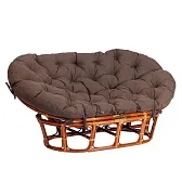 Диван садовый из ротанга TetСhair Mamasan коньячный/коричневый 1690х1020х800 мм с подушкой (24254) Диван садовый из ротанга TetСhair Mamasan коньячный/коричневый 1690х1020х800 мм с подушкой (24254)