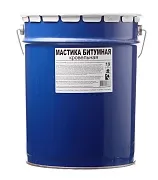 Мастика битумная кровельная 19 кг/21,5 л Мастика битумная кровельная 19 кг/21,5 л