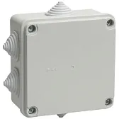 Коробка распределительная 100х100х50 мм IP44 IEK (UKO11-100-100-050-K41-44) Коробка распределительная 100х100х50 мм IP44 IEK (UKO11-100-100-050-K41-44)