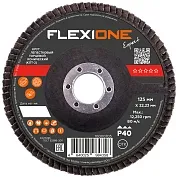 Круг лепестковый торцевой по металлу/древесине Flexione Expert 125х22,2 мм P40 конический (10000705) Круг лепестковый торцевой по металлу/древесине Flexione Expert 125х22,2 мм P40 конический (10000705)