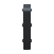 Соединитель Birch 70 мм графит серый Г-профиль (2 шт.)