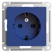 Розетка Systeme Electric AtlasDesign встраиваемая аквамарин с заземлением (ATN001143) Розетка Systeme Electric AtlasDesign встраиваемая аквамарин с заземлением (ATN001143)