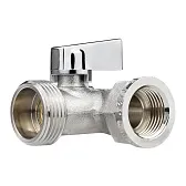 Кран шаровой латунный MPF 1/2 ВР(г) х 3/4 НР(ш) х 1/2 НР(ш) к бытовой технике хром мини трехходовой ГОСТ Р 59553-2021 (ИС.081197) Кран шаровой латунный MPF 1/2 ВР(г) х 3/4 НР(ш) х 1/2 НР(ш) к бытовой технике хром мини трехходовой ГОСТ Р 59553-2021 (ИС.081197)