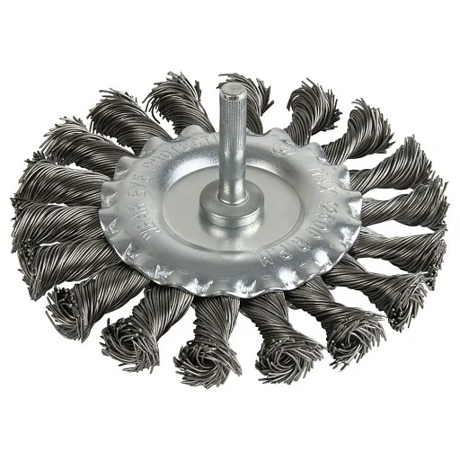 Кордщетка для дрели Debever витая жесткая радиальная d100 мм (DB80163379) Кордщетка для дрели Debever витая жесткая радиальная d100 мм (DB80163379)