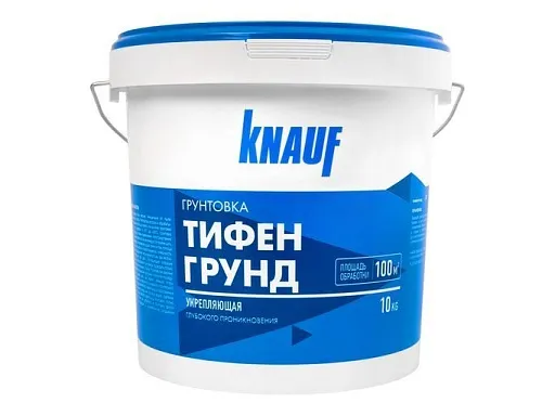 Грунт Knauf Тифен Грунд укрепляющий 10 кг Грунт Knauf Тифен Грунд укрепляющий 10 кг