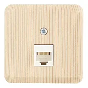 Розетка компьютерная Systeme Electric Этюд накладная сосна (KOMA-001D) Розетка компьютерная Systeme Electric Этюд накладная сосна (KOMA-001D)