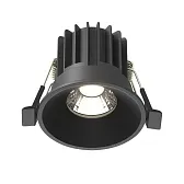 Светильник встраиваемый светодиодный черный 7 Вт 4000К IP20 Maytoni Round (DL058-7W4K-B) Светильник встраиваемый светодиодный черный 7 Вт 4000К IP20 Maytoni Round (DL058-7W4K-B)