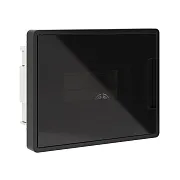 Щит распределительный встраиваемый DKC Frame ЩРВ-П пластиковый IP40 224х181х100 мм 8 модулей черная дверь (F08B1BDDIY) Щит распределительный встраиваемый DKC Frame ЩРВ-П пластиковый IP40 224х181х100 мм 8 модулей черная дверь (F08B1BDDIY)