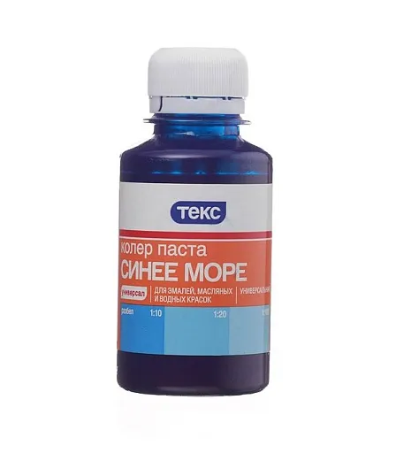 Колер паста Текс Универсал синее-море №17 0,1 л