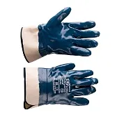 Перчатки х/б нефтемаслостойкие с нитриловым покрытием Technogloves Скай Воркер синие/белые 10 (XL) (8553_10) Перчатки х/б нефтемаслостойкие с нитриловым покрытием Technogloves Скай Воркер синие/белые 10 (XL) (8553_10)