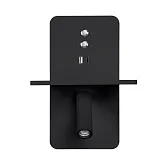 Бра Arte Lamp Bess светодиодное 10 Вт 220 В черное 3000К IP20 (A7453AP-1BK)