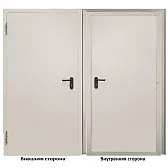 Дверь противопожарная Промет ДП-EIS-60 глухая левая серый RAL 7035 850х2050 мм