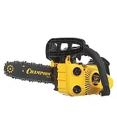 Бензопила Champion 125T 0,95 л.с. 10" шаг 3/8" паз 1,3 мм 40 звеньев Бензопила Champion 125T 0,95 л.с. 10" шаг 3/8" паз 1,3 мм 40 звеньев