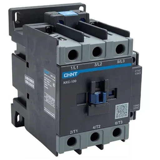 Контактор Chint NXC 220 В 100 А тип AC 1НО+1НЗ (836824)