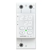 Реле напряжения модульное Welrok VI-63 220 В 63 А тип AC цифровое