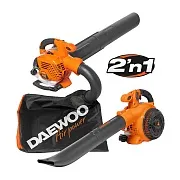 Воздуходувка-пылесос бензиновая ручная Daewoo 880 Вт (DABL 270) Воздуходувка-пылесос бензиновая ручная Daewoo 880 Вт (DABL 270)