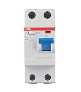 УЗО ABB S F202 63А 1P+N тип AC 300 мА 10 кА (2CSF202001R3630) УЗО ABB S F202 63А 1P+N тип AC 300 мА 10 кА (2CSF202001R3630)