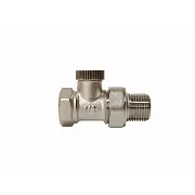 Клапан запорный Arrowhead Element 3/4 НР(ш) х 3/4 ВР(г) для радиатора (215033) Клапан запорный Arrowhead Element 3/4 НР(ш) х 3/4 ВР(г) для радиатора (215033)