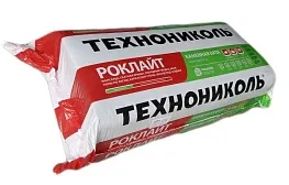 Утеплитель Технониколь Роклайт компрессия 50x600x1200 мм 8,64 кв. м
