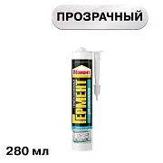 Герметик силиконовый для аквариумов и стекла Момент Гермент прозрачный 280 мл Герметик силиконовый для аквариумов и стекла Момент Гермент прозрачный 280 мл