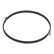 Хомут для круглых воздуховодов d400 мм оцинкованный Хомут для круглых воздуховодов d400 мм оцинкованный