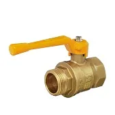 Кран шаровой газовый БАЗ 3/4 ВР(г) х 3/4 НР(ш) рукоятка (БАЗ.А11.0.20.НГ.40)