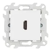 Розетка HDMI Simon 24 Harmonie встраиваемая белая (2411094-030) Розетка HDMI Simon 24 Harmonie встраиваемая белая (2411094-030)