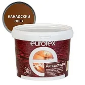 Лак антисептик акриловый Eurotex Аквалазурь канадский орех 2,5 л Лак антисептик акриловый Eurotex Аквалазурь канадский орех 2,5 л