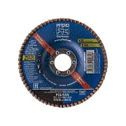 Круг лепестковый торцевой по нержавеющей стали Pferd Z-BOX 125х22 мм P60 конический (72200372) Круг лепестковый торцевой по нержавеющей стали Pferd Z-BOX 125х22 мм P60 конический (72200372)