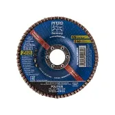 Круг лепестковый торцевой по нержавеющей стали Pferd Z-BOX 125х22 мм P60 конический (72200372)