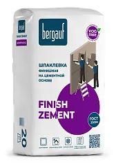 Шпаклевка Bergauf Finish Zement 20 кг Шпаклевка Bergauf Finish Zement 20 кг