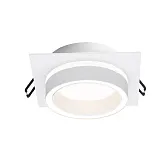 Светильник встраиваемый под лампу GX53 белый 20 Вт IP20 Wolta Luce (WDL-GX53/06W-S) Светильник встраиваемый под лампу GX53 белый 20 Вт IP20 Wolta Luce (WDL-GX53/06W-S)