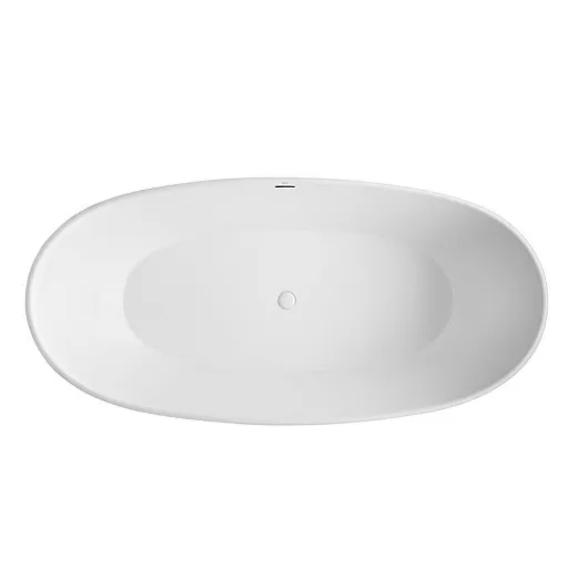 Ванна акриловая Abber 186х88,5 см отдельностоящая с ножками (AB9504)