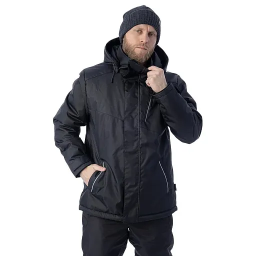 Куртка рабочая утепленная Brodeks KW210 50-52 рост 176-182 см черная