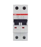 Автоматический выключатель модульный ABB S202 2P 25А тип C 6 кА 400 В (2CDS252001R0254) Автоматический выключатель модульный ABB S202 2P 25А тип C 6 кА 400 В (2CDS252001R0254)