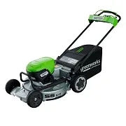 Газонокосилка аккумуляторная самоходная Greenworks LM221S 82 В 530 мм без АКБ и ЗУ (2519407) Газонокосилка аккумуляторная самоходная Greenworks LM221S 82 В 530 мм без АКБ и ЗУ (2519407)