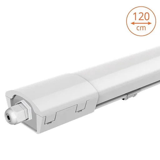 Светильник светодиодный накладной Wolta WPL-01 4000К 36 Вт IP65 белый (WPL36-4K120-01) Светильник светодиодный накладной Wolta WPL-01 4000К 36 Вт IP65 белый (WPL36-4K120-01)