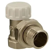 Клапан запорный угловой Terma 1/2 НР(ш) х 1/2 ВР(г) для радиатора (26241) Клапан запорный угловой Terma 1/2 НР(ш) х 1/2 ВР(г) для радиатора (26241)