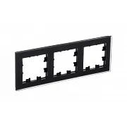 Рамка Systeme Electric AtlasDesign Nature трехместная черная (ATN331003) Рамка Systeme Electric AtlasDesign Nature трехместная черная (ATN331003)