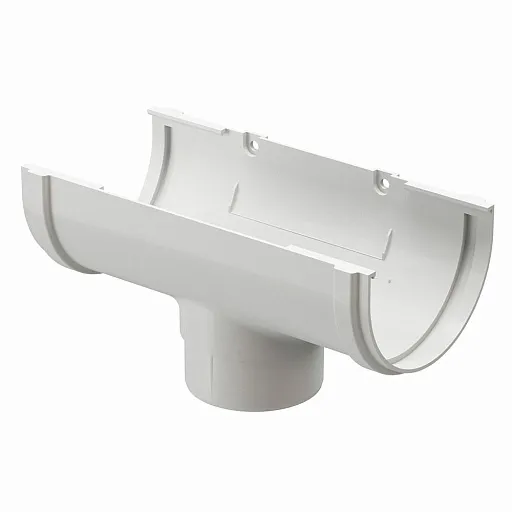 Воронка желоба Docke Premium пластиковая d120-85 мм пломбир RAL 9003 Воронка желоба Docke Premium пластиковая d120-85 мм пломбир RAL 9003