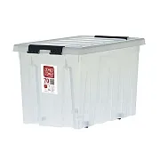 Контейнер для хранения Rox Box (070Д-00.07) 589х396х375 мм 70 л с крышкой и роликами Контейнер для хранения Rox Box (070Д-00.07) 589х396х375 мм 70 л с крышкой и роликами