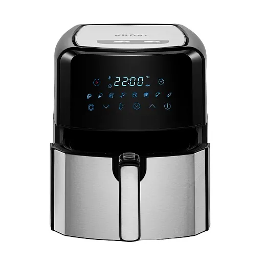 Аэрогриль Kitfort КТ-2239 черный/серебристый Аэрогриль Kitfort КТ-2239 черный/серебристый