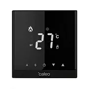 Терморегулятор электронный сенсорный для теплого пола Caleo C732 черный Терморегулятор электронный сенсорный для теплого пола Caleo C732 черный