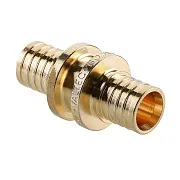 Соединитель прямой Valtec 25 х 25 мм латунь (VTm.403.BG.002525) Соединитель прямой Valtec 25 х 25 мм латунь (VTm.403.BG.002525)